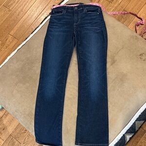 White House Black Market Women's Dark Blue Jeans size 0S
